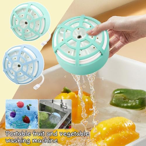 Portable Fruit Vegetable Cleaner with Meat and Tableware Function