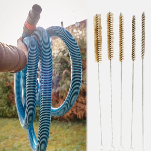 5Piece Brass Tube Brush Set for 6-15mm Pipes