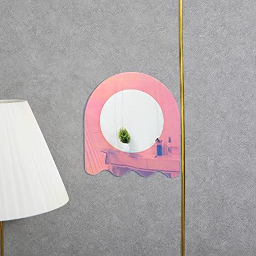 LONGSHENG Desk Mirror with Colorful Gradient Effect