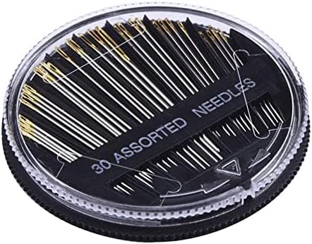 30-Piece Gold-Tail Hand Sewing Needles Set
