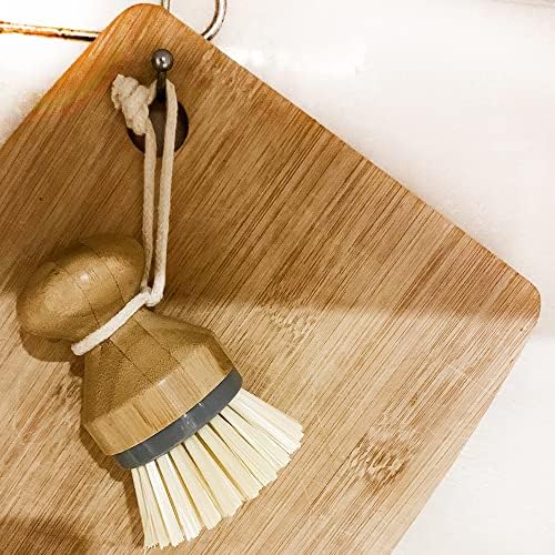 Rangale Pack of 2 Bamboo Dish Scrub Brush