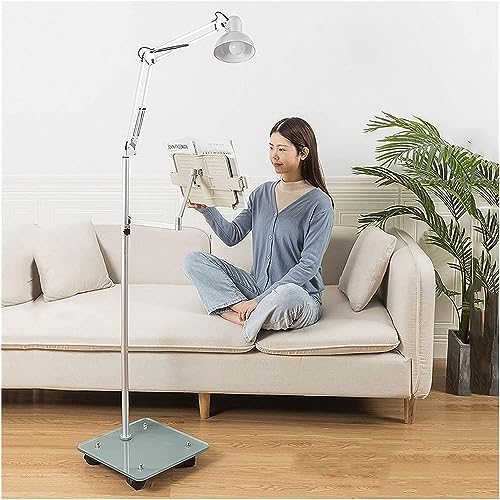 Foldable Reading Stand with Clamp and 360 Rotating Base