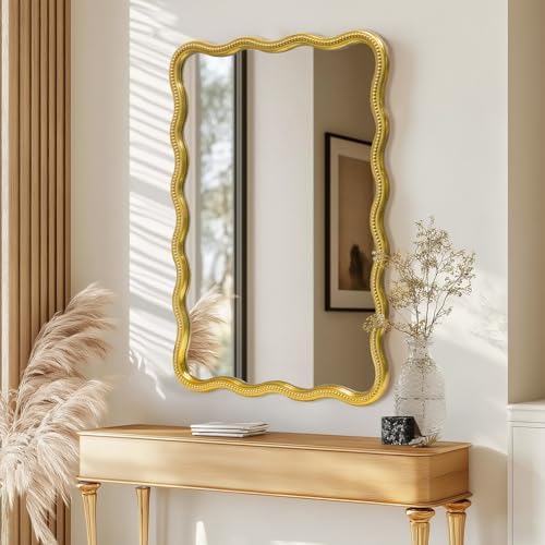 AIXI HOME Wavy Boho Bathroom Mirror 28x40