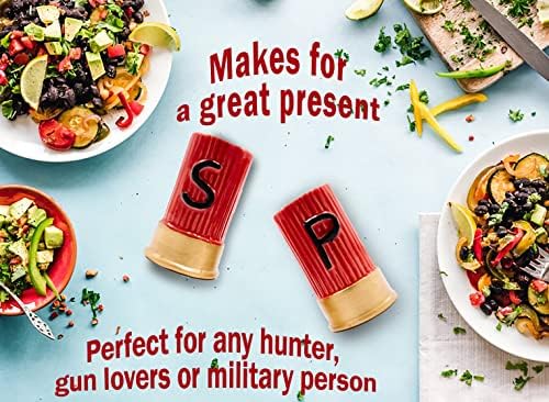 Caliber Gourmet Salt Pepper Shaker Set