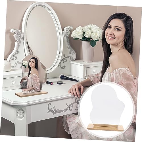 Cabilock Vanity Mirror with Stand for Women