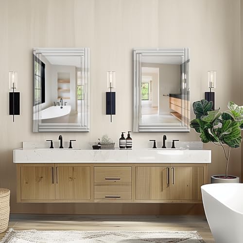 QDSSDECO Rectangular Wall Mirror 24x36