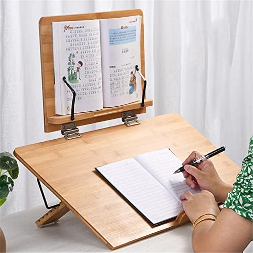 Adjustable Book Stand for Cookbooks Textbooks Tablets and More