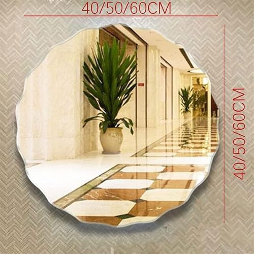 Modern Frameless Wall Mirror for Bathroom Bedroom Living Room