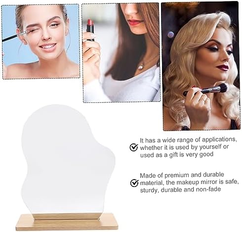 Cabilock Vanity Mirror with Stand for Women