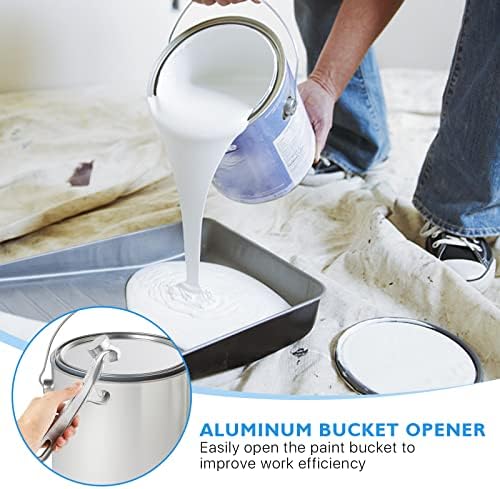 Worldity 2 Pcs Aluminum Bucket Opener Tool