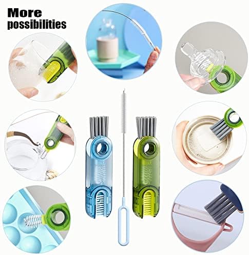 SIYANGHOM 4in1 Water Bottle Cleaner Brush Set