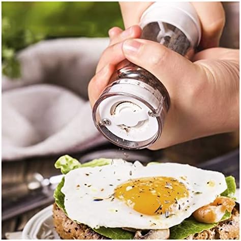 EDCWDTYYEC Salt Pepper Grinder Set with Adjustable Coarseness