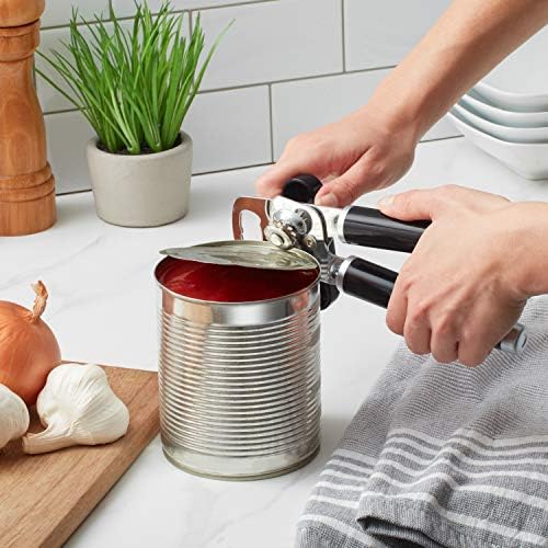 KitchenAid Classic Can Opener Bottle Opener with Shears 834-Inch Black
