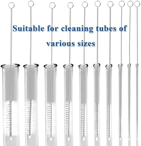 Inxens 10 Pack Straw Cleaner Brushes