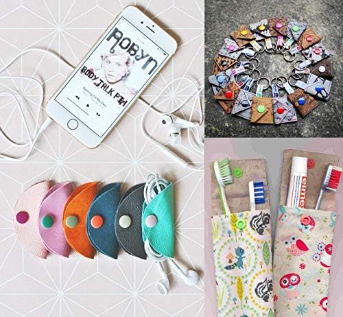 100 Sets KAM Snaps Buttons for Diapers and Crafts