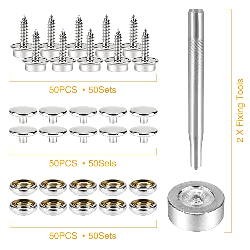 CENOZ 150PCS Canvas Snap Kit Tool with Setting Tool