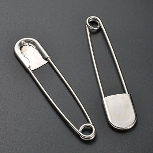 DEEKOUDT 6-Piece Extra Large Safety Pins Set