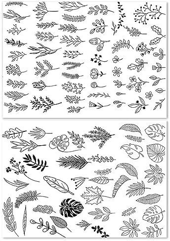 Wilitto 2Pcs Set Water Soluble Embroidery Stabilizers