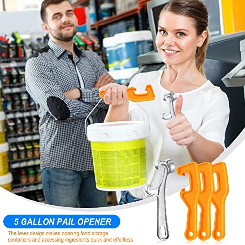Yetene 1Pcs Aluminum 3Pcs Plastic Can Opener Set