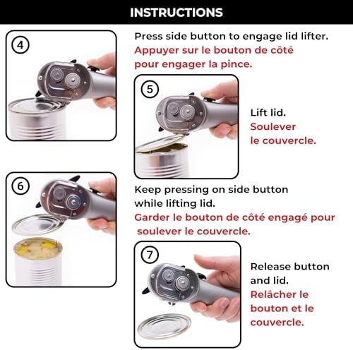 Starfrit Securimax Auto Can Opener - Grey