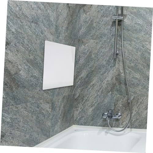 PRETYZOOM Non-Breakable Self-Adhesive Wall Mirror for Vanity