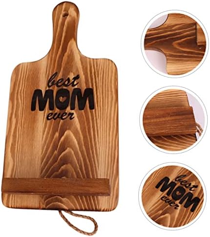 Cabilock Wooden Recipe Book Stand for Kitchen and Desktop