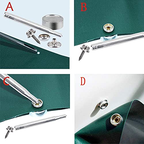 CENOZ 150PCS Canvas Snap Kit Tool with Setting Tool