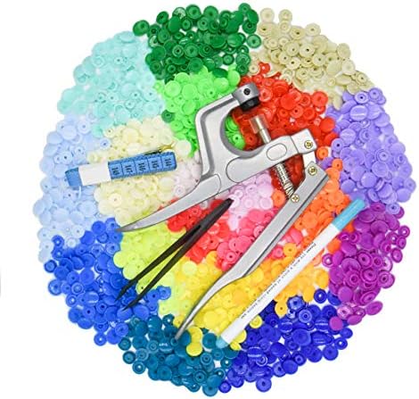 LYNDA Snap Fasteners Pliers Set 360 Pcs T5