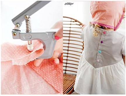 ilauke 400 Snap Buttons with Pliers for Sewing and Crafting