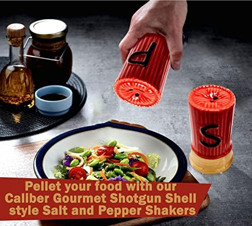 Caliber Gourmet Salt Pepper Shaker Set
