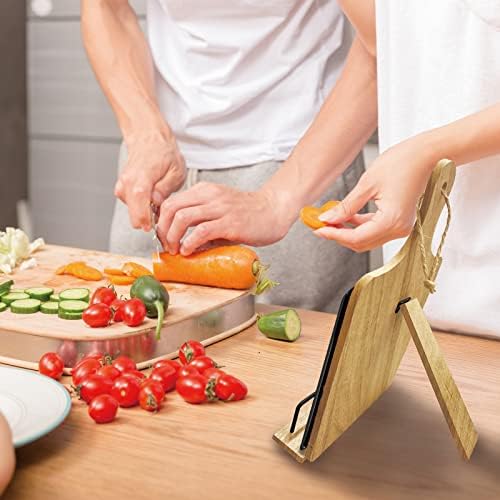 PLIGREAT Panda Cookbook Stand - Adjustable and Space-Saving