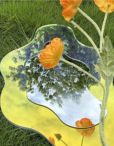 Wavy Acrylic Mirror with Rainbow Effect 827x1181