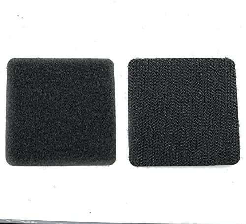 25pcs Black Hook Fasteners for Cushions and More