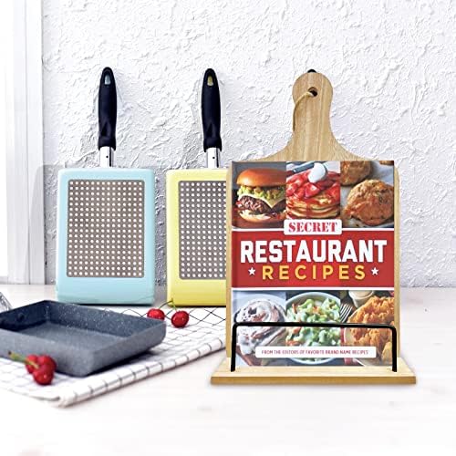PLIGREAT Panda Cookbook Stand - Adjustable and Space-Saving