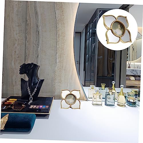HOOTNEE 1pc Gold Photo Frame Wall Mirror Decor
