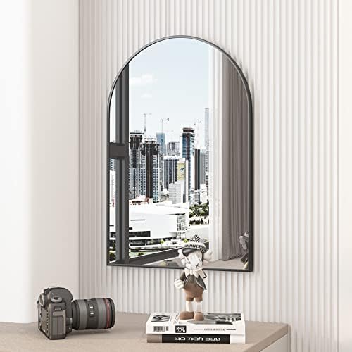 CASSILANDO Arched Mirror 20x30 Inch Modern Design