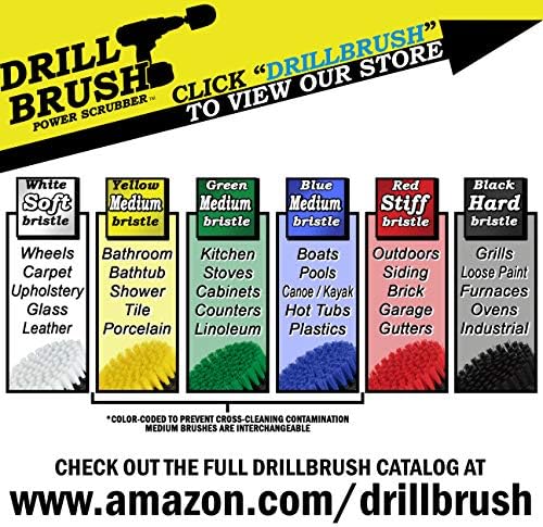 Drillbrush Cleaning Brush Combo Set for Kitchen and Bath
