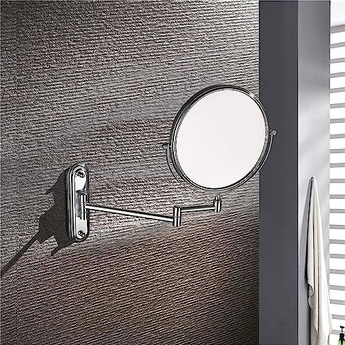 Bleslin Makeup Mirrors with 3X Magnification 8 Inch Brass Vanity Mirror