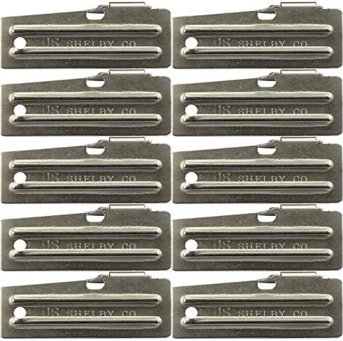 10 Pack P-51 Survival Can Opener Kit
